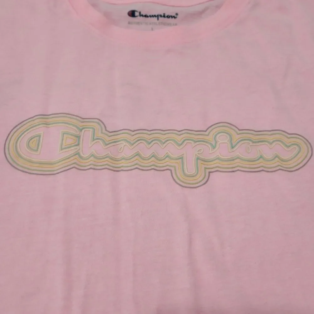 Champion Dress Size Large Girls T-Shirt Dress Graphic Print T-Shirt Pink New NWT